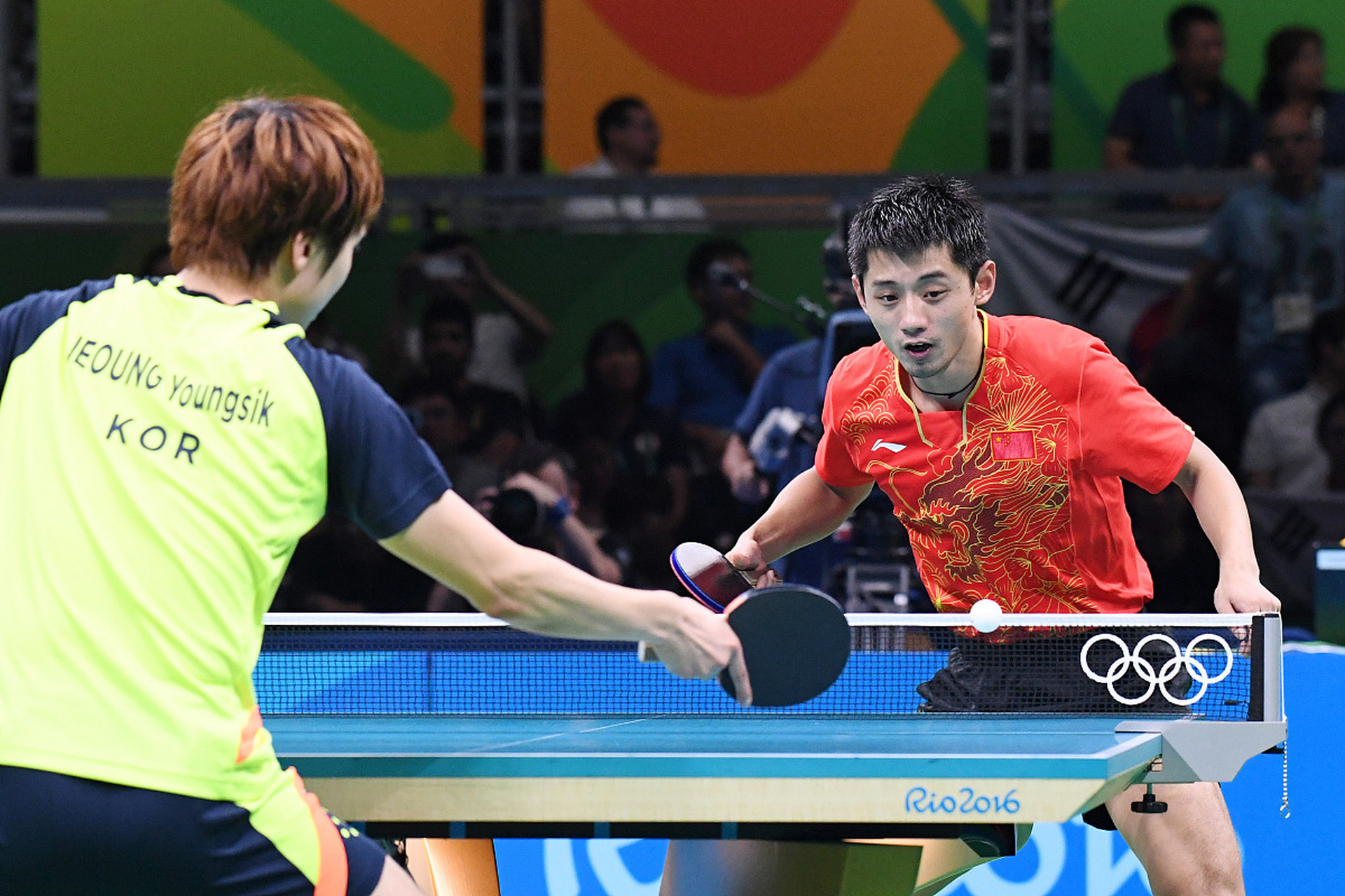 奥地利乒乓球队横扫波兰乒乓球队，张继科关键制胜的简单介绍