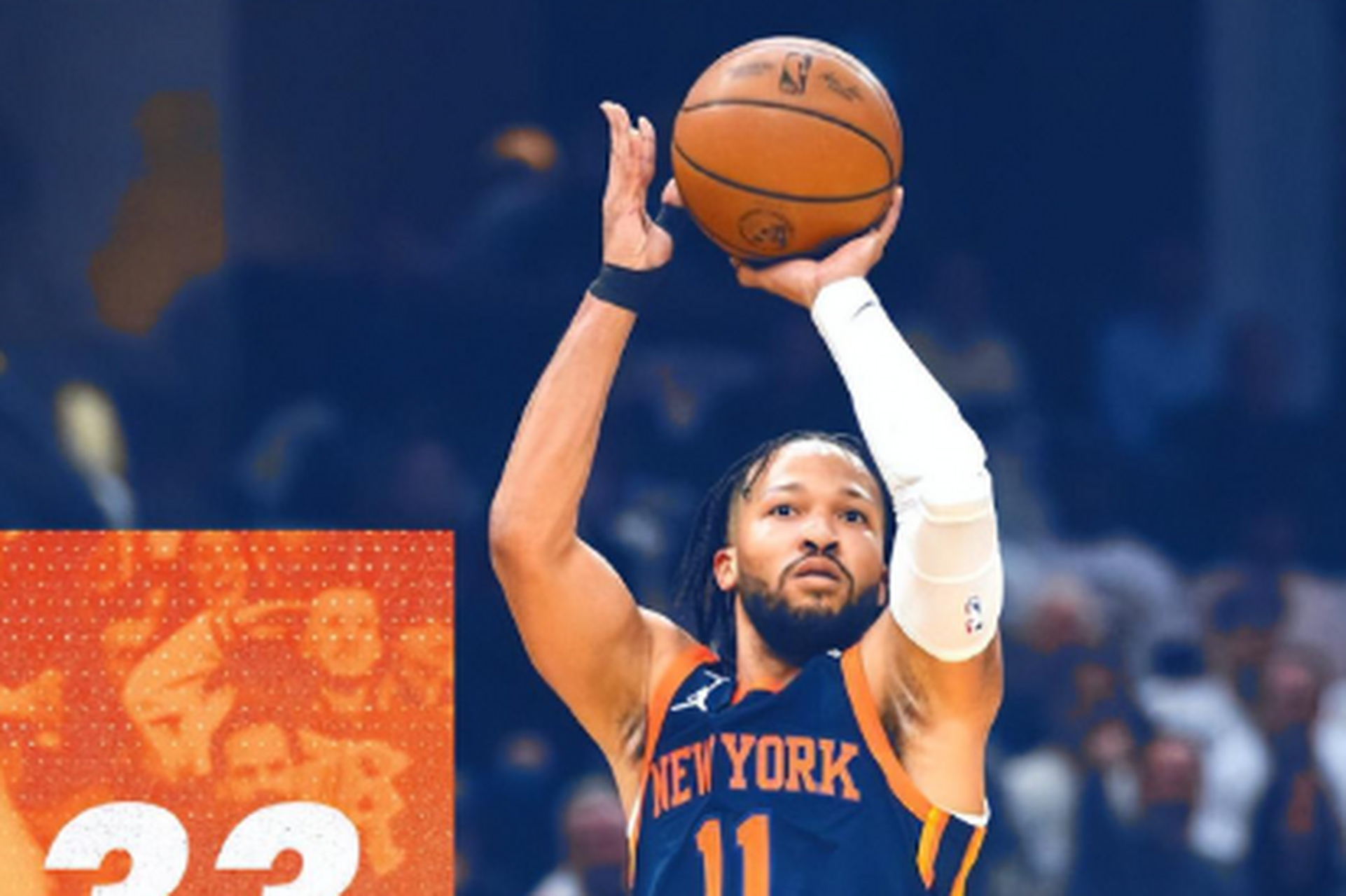 关于尼克斯碾压公牛，易建联高光表现的信息